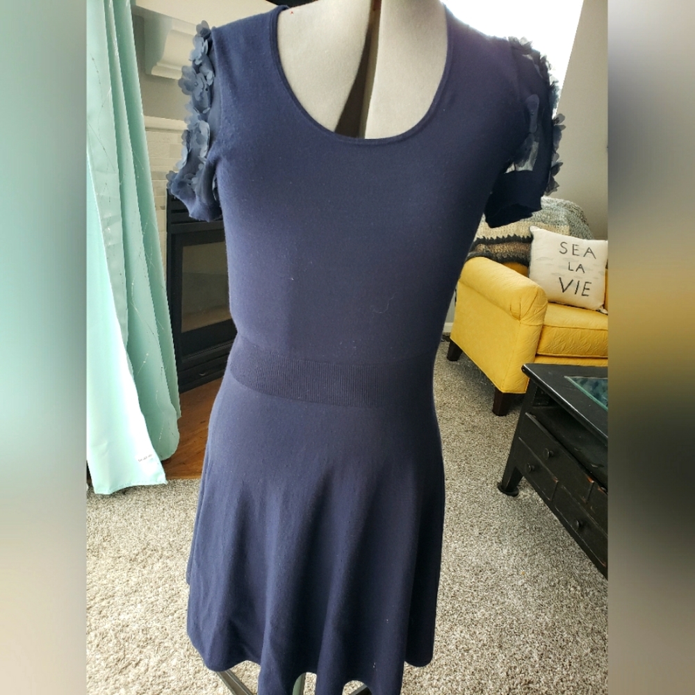 👗🤩Draper james navy knit dress xs